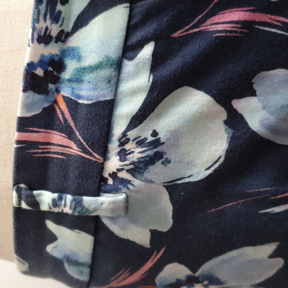 Zara Woman floral design Pants Size S - Picture 5 of 10